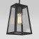 Street suspended lamp Elektrostandard, Germes, 170x140x760 mm, E27, black color