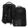 School backpack, 39 x 26 x 19 cm, Grizzly, ergonomic back, laptop department, black
