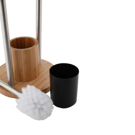 Axentia bonja toilet settings, with a bamboo holder, Ø 22x80 cm-5