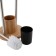 Axentia bonja toilet settings, with a bamboo holder, Ø 22x80 cm