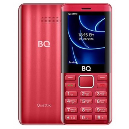 Cell phone BQ M-2453 Quatro Red