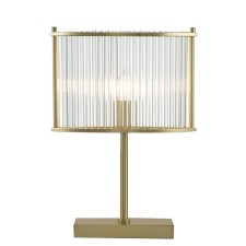 Светильник настольный Indigo, 12003/1T Gold. 1х40Вт, E14, 300х120х410 мм