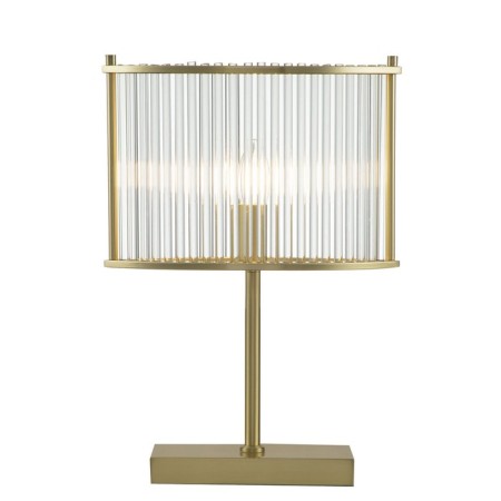 Luminaire desktop Indigo, 12003/1t Gold. 1x40W, E14, 300x120x410 mm