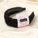 Hair rim "Esther" 4 cm, black