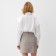 Women's blouse Minaku: Casual Collection Color White, Rr. 50