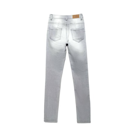Women's jeans modeling CONTE ELEGANT SKINNY, size S, color Light Grey-3