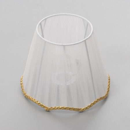 The lampshade "Bourgeois" White E14 16x16x13 cm