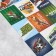 A set of paper stickers “for boys”, 11 x 15.5 cm, 10 sheets