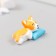Figure for Florarium Polystone "Pyosik sleeps on a pillow of 4 cm"
