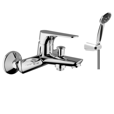 Bath mixer Zipponi Stars, 1-bonded, with hand-a-leaf included, color chromium color