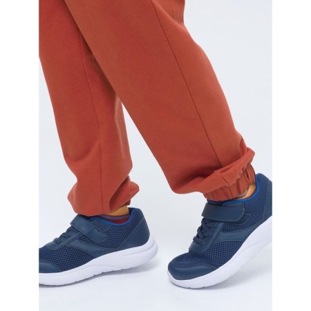 Pants for boys, height 86 cm, terracotta color-4