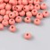 Beads for creativity tree "Pink lobster" d-0.8 cm, set of 20 g