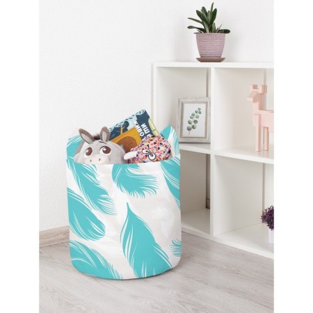 Basket for toys "Fate feathers, size 35x35 cm