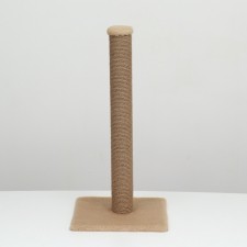 Claw-stolbik Cleep, jute, 40 x 40 x 80 cm, beige