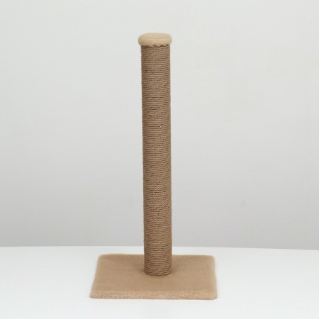 Claw-stolbik Cleep, jute, 40 x 40 x 80 cm, beige