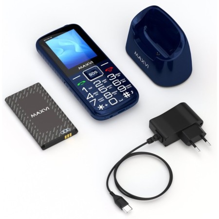 Cell phone Maxvi B21 DS Up Blue-7