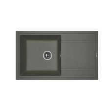 Мойка кухонная из камня Florentina «Липси-860», 860х510 мм, цвет чёрный
