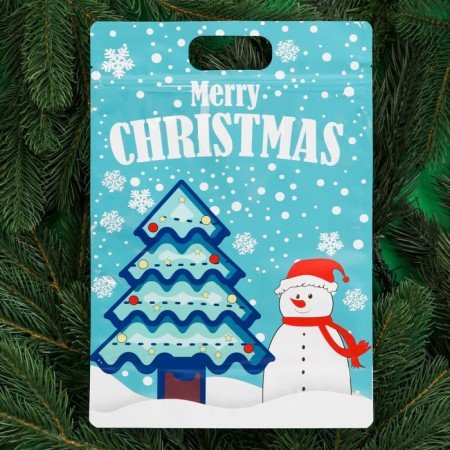 Gift package, "Happy New Year!", With ZIP-Lock Flasp, 20x30+4.5 cm