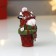 Polystone souvenir "Gobby in a knitted hat" Red with green 7.5 cm