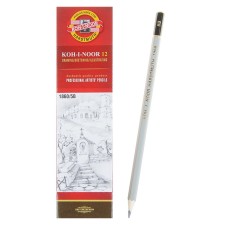 Chernographic pencil Koh-I-Noor 1860 5B Gold Star, professional