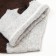 Women's terry socks "Bear", brown color, size 23-25