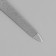 Metal file for nails, rubberized pen, 12 cm, silver/black color
