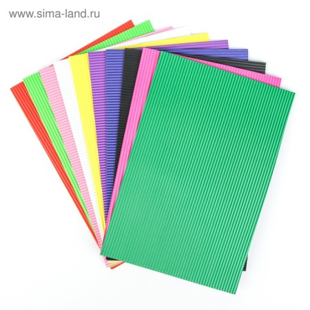 A4 foam set A4, 10 sheets, 10 colors, thickness 2 mm-1