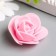 Decor for creativity "Pink rose" d = 3.5 cm
