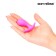 Anal plug Love Play, prostate massager, Soft Touch Silicone, 22 x 55 mm, pink