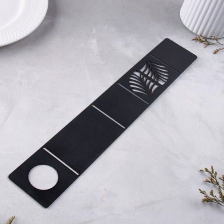 Brill -free "Palm sheet" 7x7x11.5 cm, black-4