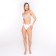 Panties Female Thongs made of microfiber, white color, size 48-50 (l/xl)