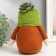 Interior doll "Gnome with succulent on the head" 15x9x20 cm