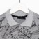 Polo T -shirt for a boy, Gray color/print mix, height 110 cm
