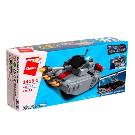 Designer military zone "Battle Transport", 8 types, mix-9