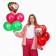 Set of balls “Date”, foil, latex, 10 pcs.