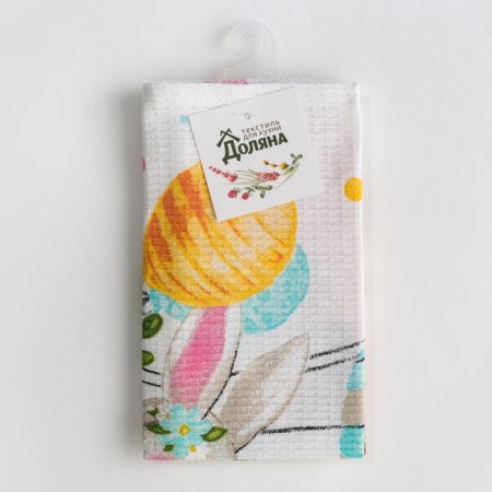 Easter luggage towel "Airy ball" 35x60 cm, 100% HL, 160g/m2-4