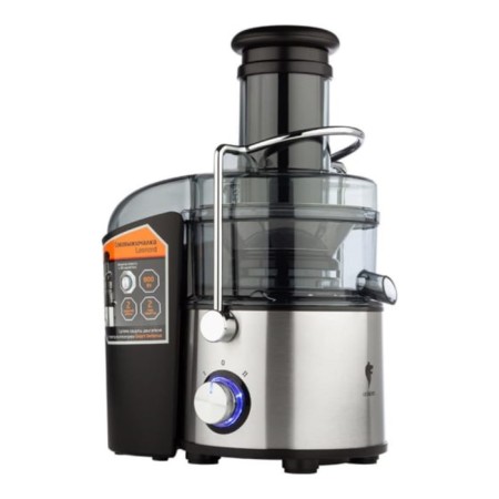 Leonord Le-1726 juicer, centrifugal, 800 watts, 1.1 l, 2 speeds, silver
