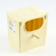 Plastic cloth-nickel for a cell, 13.5 x 10 x 12.5 cm, beige