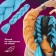 Zumba Kanecalon is monophonic, corrugated, 60 cm, 100 g, blue color (#ay32)