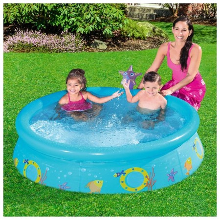 Fast Set basin, 152 x 38 cm, with a spray, from 2 years old, color mix, 57326 Bestway-4