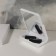 Mirror with storage stand, bilateral, mirror surface 13.5 × 17 cm, color mix