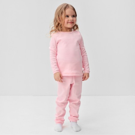 Pajama Children's Minaku, pink color, height 98-104 cm-1