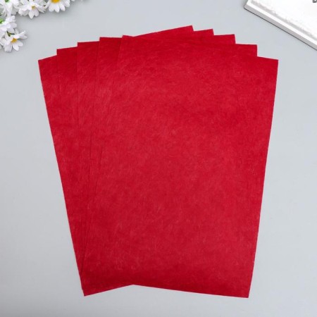 Father hard 1 mm "Rubin wine" set 10 sheets format A4-2