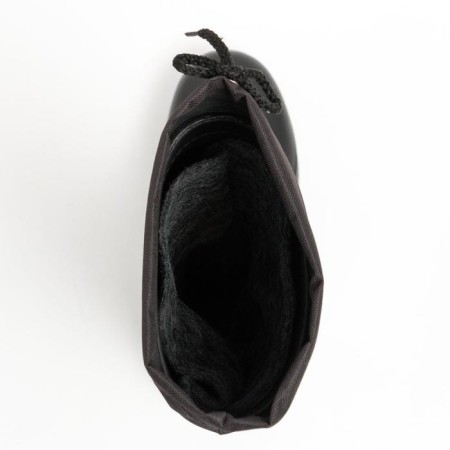 Male boots with insulation, black color, size 41-4