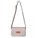 Cross-Bodi bag, lightning department, light gray color 15x24x5cm
