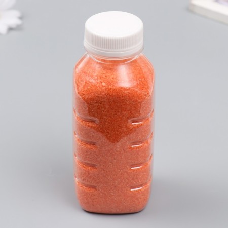 Color sand in bottles "Orange" 500 grams-1