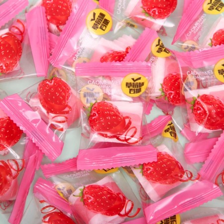 Chewing marmalade with strawberries, 250 g
