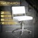 Chair for the master murano, white color