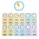 Game and training set “Study Time”, Puzzles, Book, Clock, Stickers