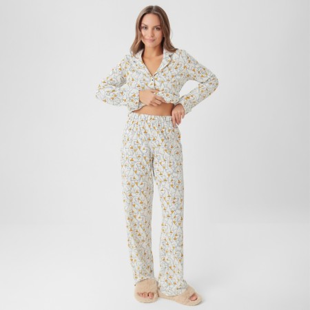 Female pajamas (shirt and trousers) KAFTAN GUSSI Rr. 44-46-2